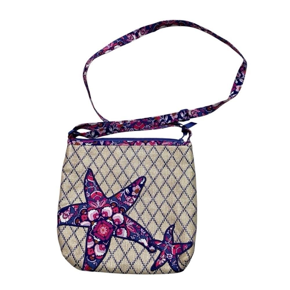 Vera Bradley NWT 3-Piece Beach Tote Travel Bag Crossbody Wristlet Set - Picture 9 of 16